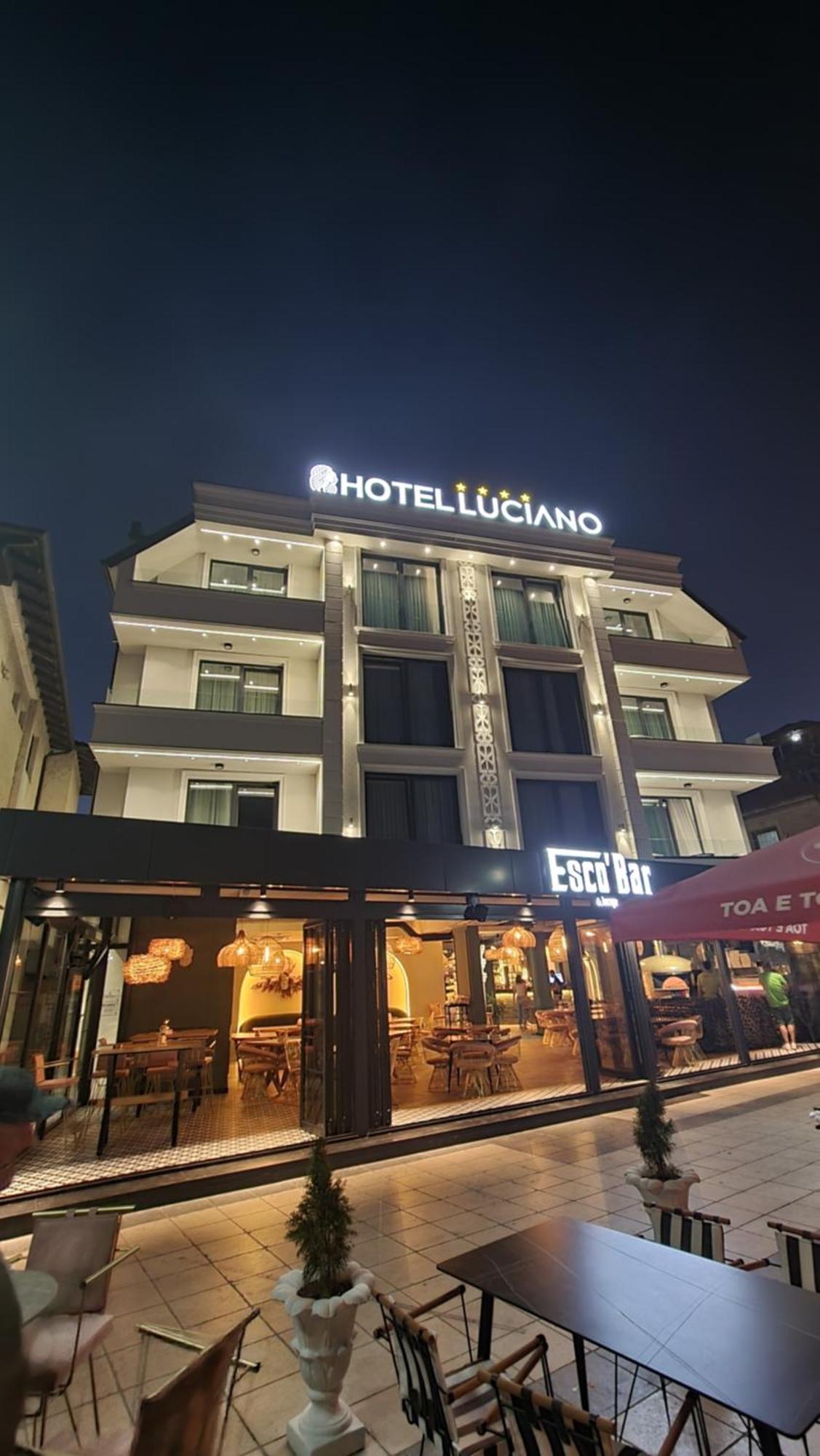 Hotel Luciano Струга Экстерьер фото