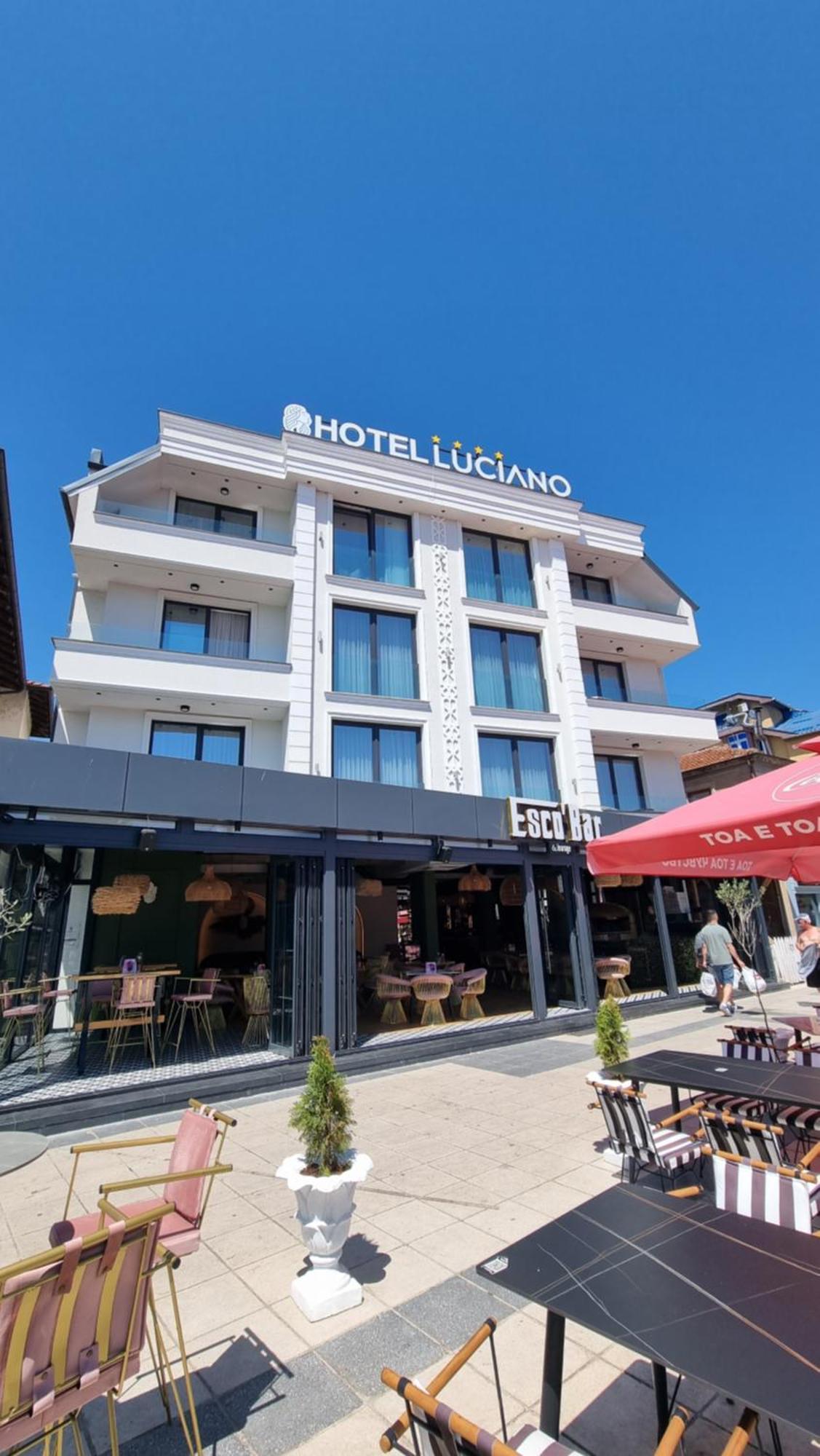 Hotel Luciano Струга Экстерьер фото